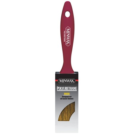 Minwax 2 in. Flat Black China Bristle Polyurethane Paint Brush MI4863